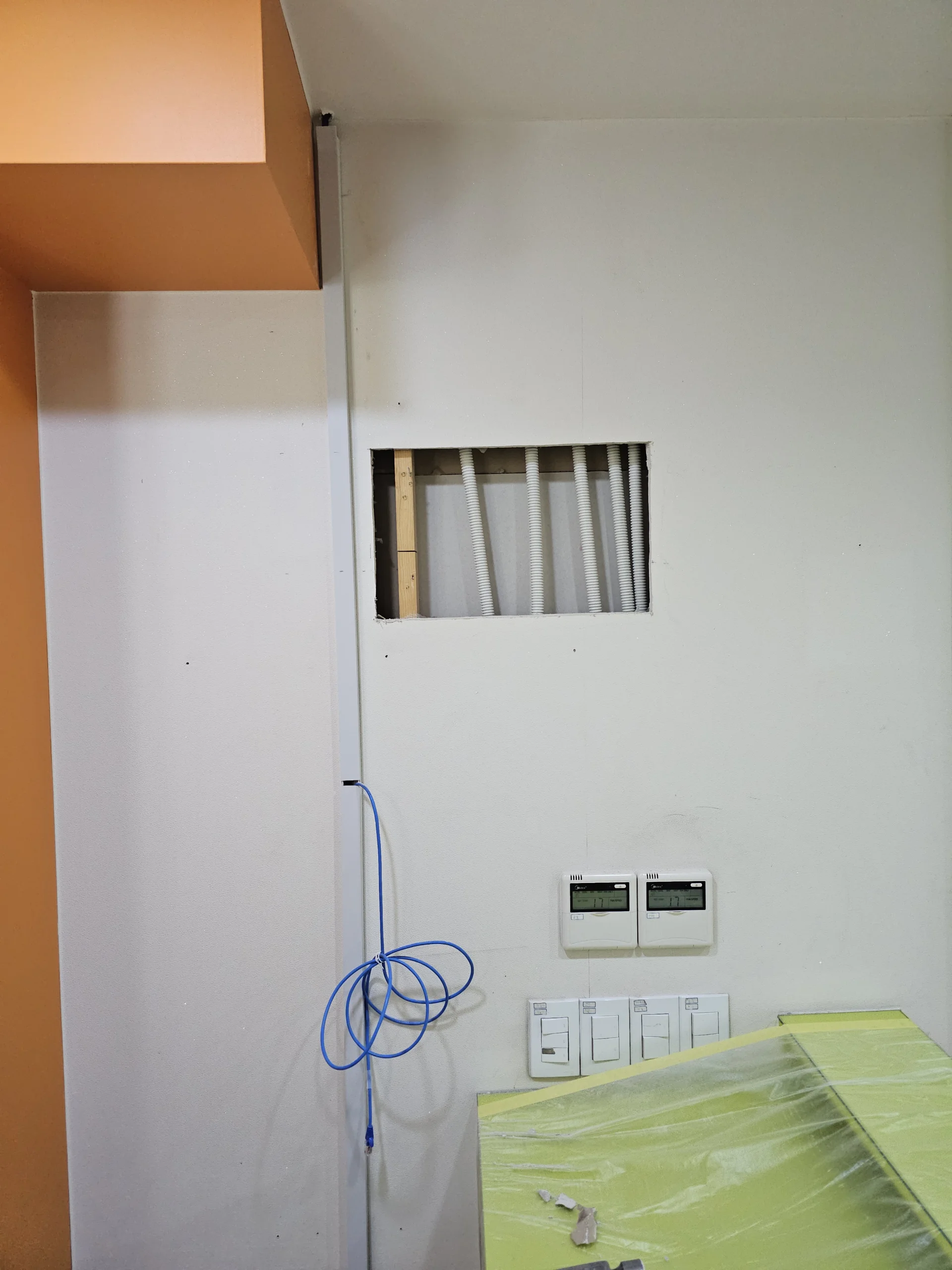 리모델링 목공가벽설치 현장사진